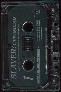 Slayer: Live Undead cassette