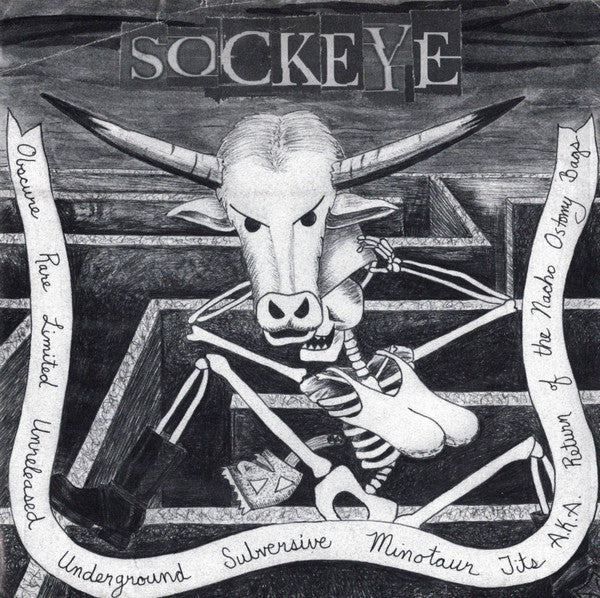Sockeye: Obscure Rare Limited Unreleased Underground Subversive Minotaur Tits AKA Return Of The Nacho Ostomy Bags CD