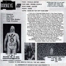 Sockeye: Obscure Rare Limited Unreleased Underground Subversive Minotaur Tits AKA Return Of The Nacho Ostomy Bags CD