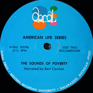 Bert Cowlan: Sounds of Poverty 12"