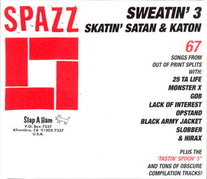 Spazz: Sweatin' 3: Skatin' Satan & Katon CD