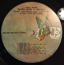 "Spider John Koerner, Tony "Little Sun" Glover, Dave "Snaker" Ray: Lots More Blues, Rags And Hollers 12"