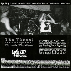 Spitboy: S/T 7"