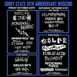 Sorry State Records 10th Anniversary Weekend tickets