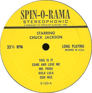 Chuck Jackson: Starring 12"