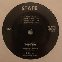 State: No Illusions e.p. 7"