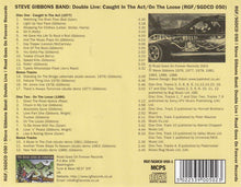 Steve Gibbons Band: Double Live (On The Loose/Caught In The Act) 2xCD