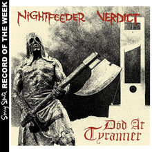 Verdict / Nightfeeder: Död Åt Tyranner Split 12"