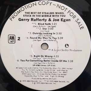 Gerry Rafferty And Joe Egan: Stuck In The Middle With You 12"