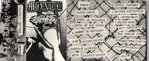 Sulfuric Cautery / Monte: Split cassette