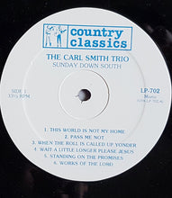 Carl Smith Trio: Sunday Down South 12"