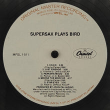 Supersax: Plays Bird 12"