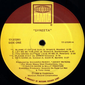 Syreeta: S/T 12"