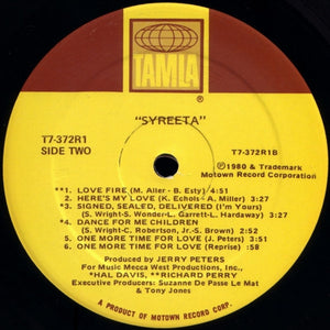 Syreeta: S/T 12"