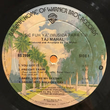 Taj Mahal: Music Fuh Ya' (Musica Para Tu) 12"