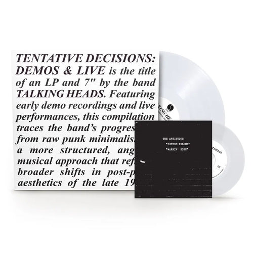 Talking Heads: Tentative Decisions: Demos & Live 7