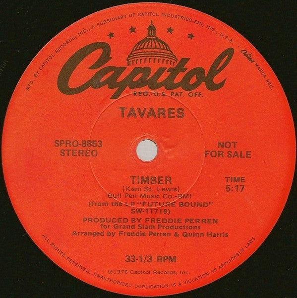 Tavares / Sun: Timber / Sun Is Here 12