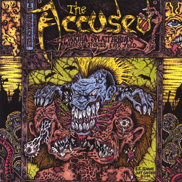 The Accüsed: Martha Splatterhead's Maddest Stories Ever Told CD