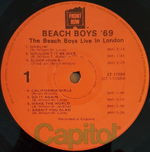 The Beach Boys: Beach Boys '69 (The Beach Boys Live In London) 12"