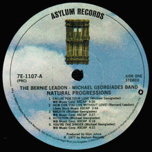 The Bernie Leadon-Michael Georgiades Band: Natural Progressions 12"