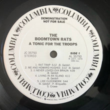 The Boomtown Rats: A Tonic For The Troops 12"