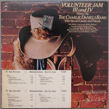 The Charlie Daniels Band: Volunteer Jam III And IV 2x12"