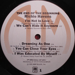 Richie Havens: The End Of The Beginning 12"