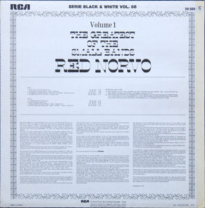 Red Norvo: The Greatest of the Small Bands 12"