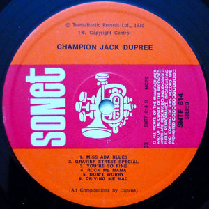 Champion Jack Dupree: The Incredible 12"