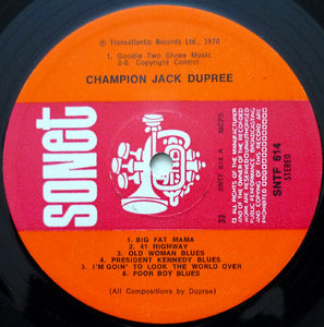 Champion Jack Dupree: The Incredible 12"
