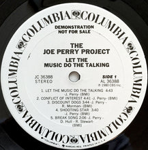 The Joe Perry Project: Let The Music Do The Talking 12"