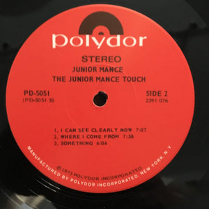Junior Mance: The Junior Mance Touch 12"