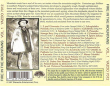 The Karol Stoch Band: Fire In The Mountains Vol. 1 (Polish Mountain Fiddle Music) CD