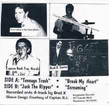 The Last Sons Of Krypton: Teenage Trash b/w Jack The Ripper 7"