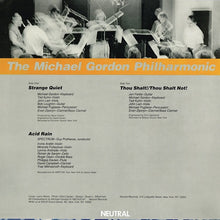 The Michael Gordon Philharmonic: S/T 12"