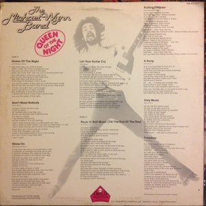 The Michael Wynn Band: Queen Of The Night 12"