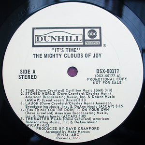 The Mighty Clouds Of Joy: It's Time 12"