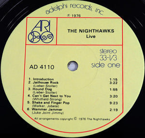 The Nighthawks: Nighthawks Live 12"