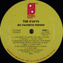 The O'Jays: My Favorite Person 12"