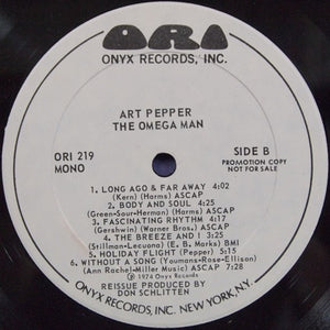 Art Pepper: The Omega Man 12"