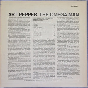 Art Pepper: The Omega Man 12"
