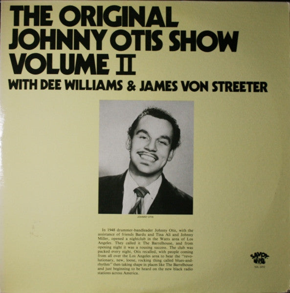 The Johnny Otis Show: The Original Johnny Otis Show Volume II 2x12