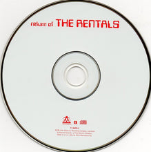 The Rentals: Return Of The Rentals CD