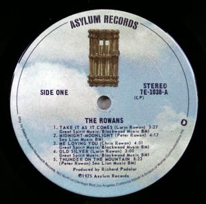 The Rowans: S/T 12"