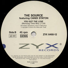 The Source: You Got The Love (Erens Bootleg Mix) 12"