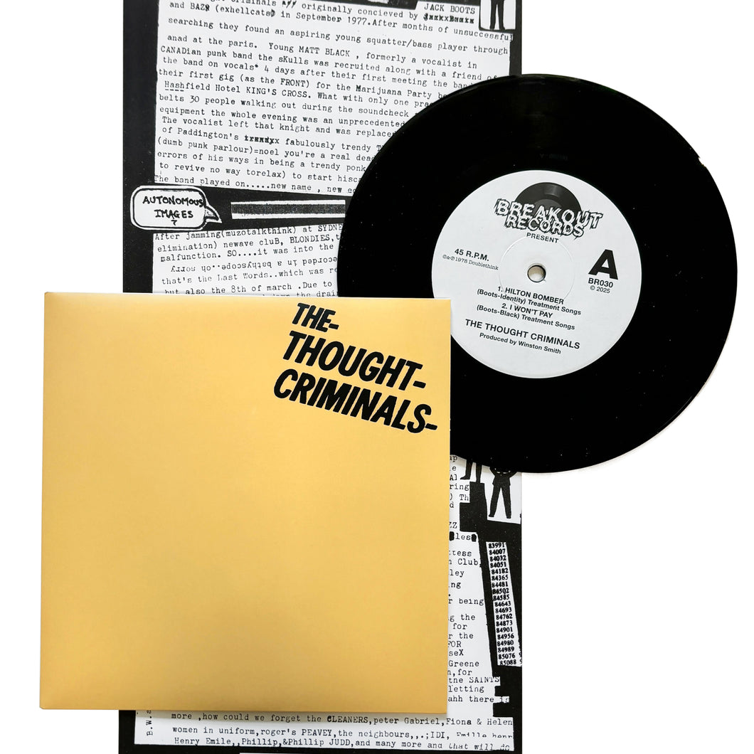 The Thought Criminals: Hilton Bomber 7