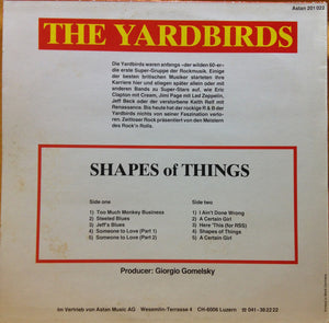 The Yardbirds: Shapes Of Things 12"