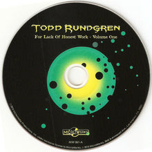 Todd Rundgren: For Lack Of Honest Work 3xCD box set