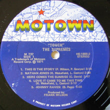 The Supremes: Touch 12"