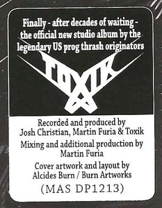 Toxik: Dis Morta CD